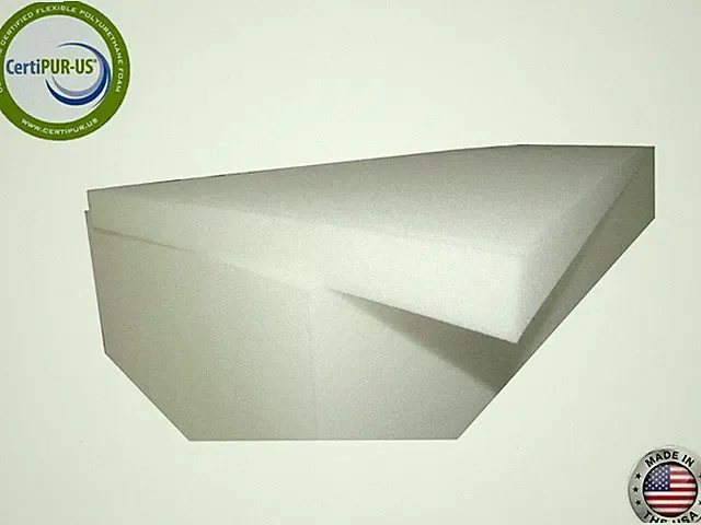 FOAM SEAT CUSHION HIGH DENSITY FOAM 6"x24"x80" 46ILD "FIRM" UPHOLSTERY FOAM