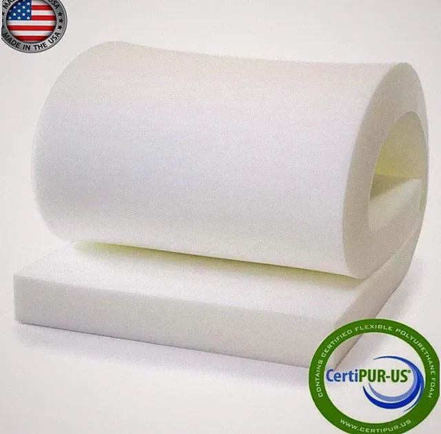 FOAM SEAT CUSHION (MEDIUM FIRM) 2"x24"x80" 36ILD UPHOLSTERY FOAM PADDING