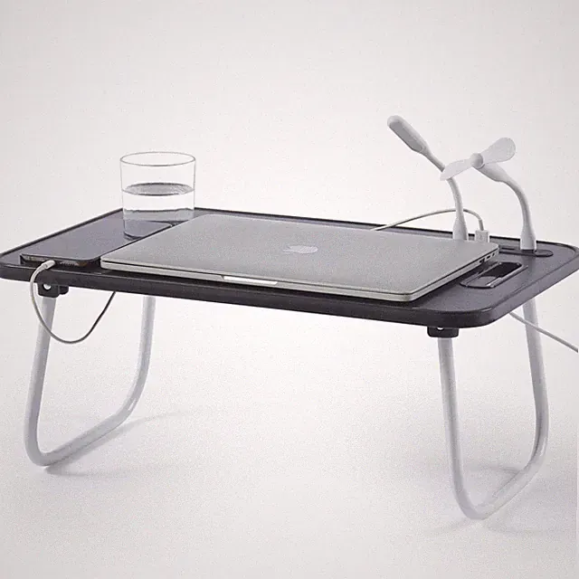 Fold-able Laptop Desk for Bed and Couch, Lightweight Laptop Stand for Working
