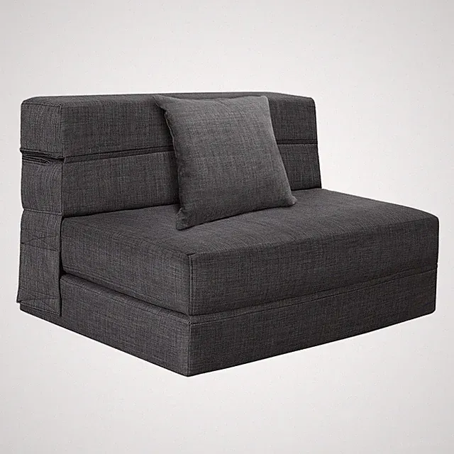 Fold Sofa Bed Couch Twin Size with Pillow Memory Foam Convertible Sleeper