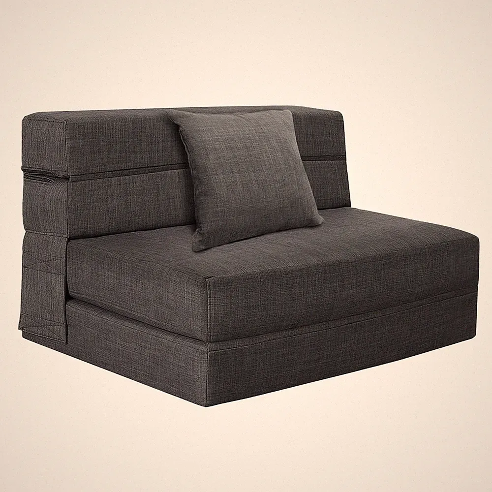 Fold Sofa Bed Couch Twin Size with Pillow Memory Foam Convertible Sleeper Chair