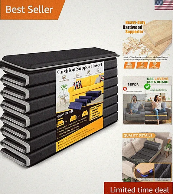 Folding Heavy Duty Couch Support 21.5''x23'' - Fix Sagging Sofas Effortlessly