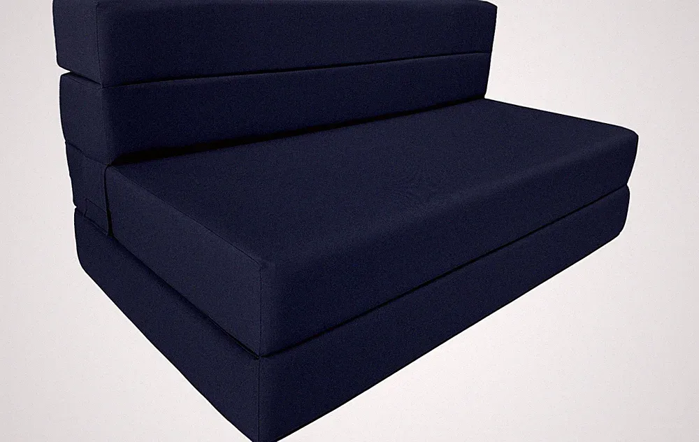 Folding Mattress, Bed, Flip Sofa Bed, Chair Lounger, High Density Foam, 80x48x6