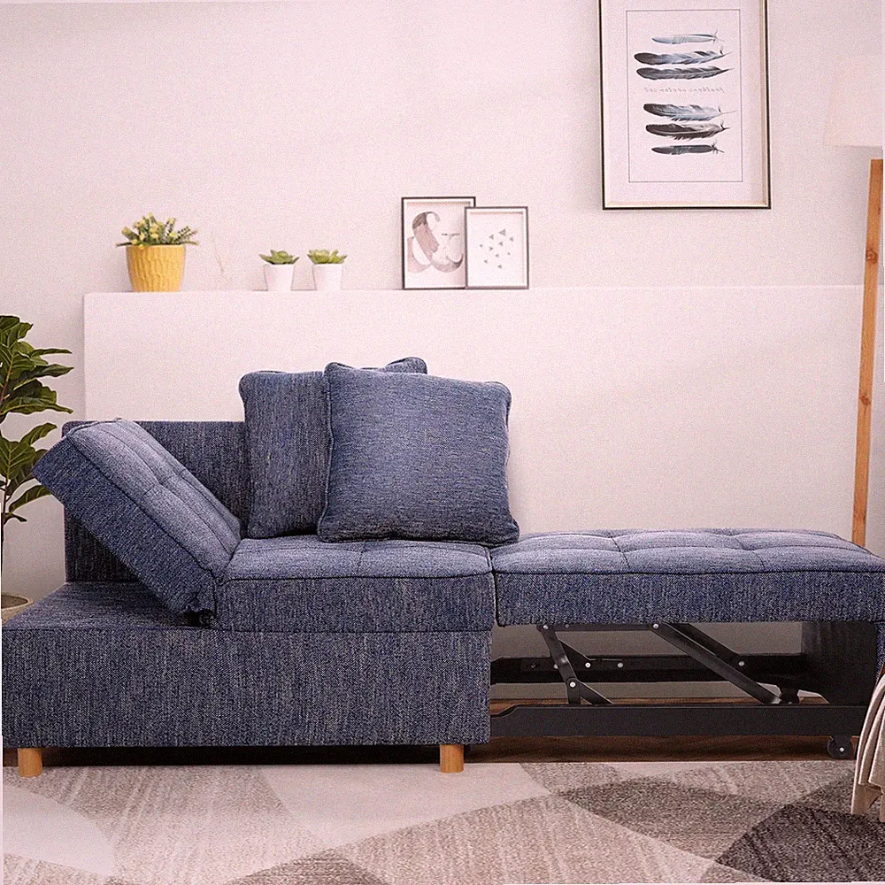 Folding Ottoman Sofa Bed, Convertible Chair 4-in-1 Multi Function Sleeper Sofa🔥
