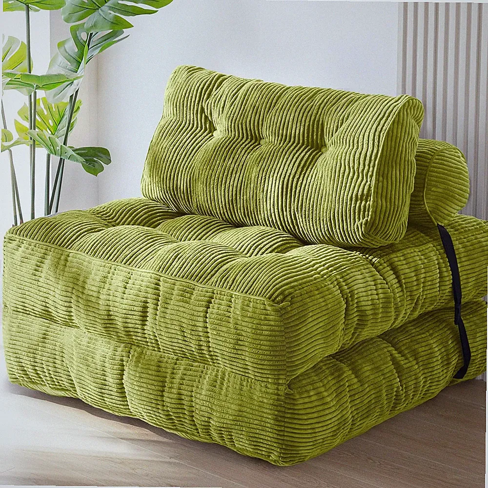 Folding Sofa Bed Convertible Chair with Pillow