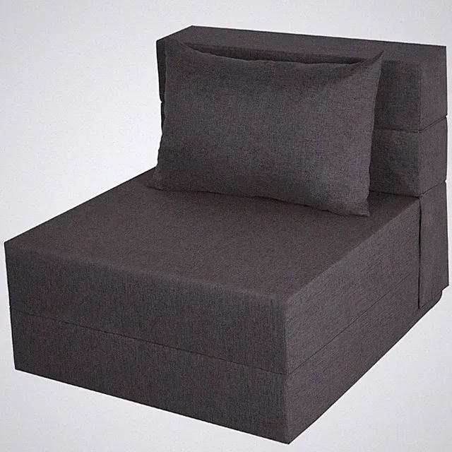 Folding Sofa Bed, Foldable Sleeper Chair with Washable Cover, Convertible Fut...