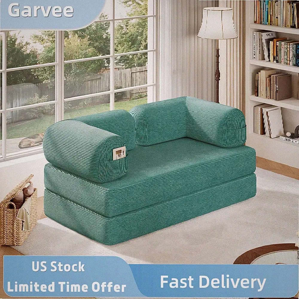 For Small Space Resting This Convertible Sofa Bed Adopts 4-in-1 Function, Deep S