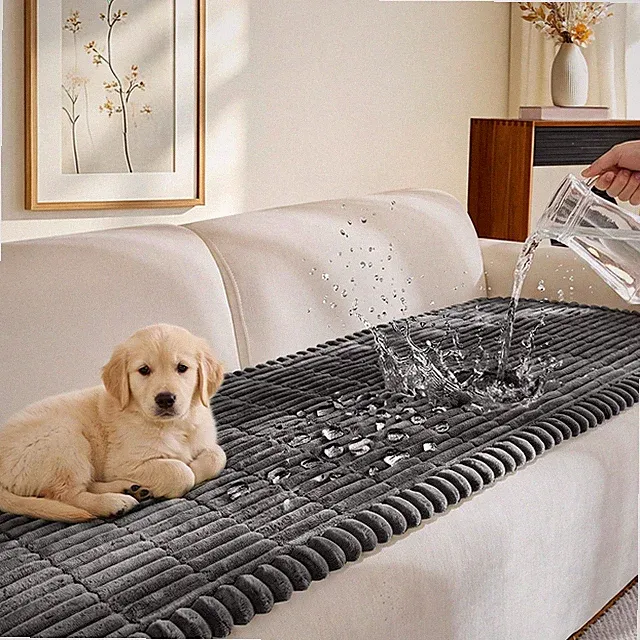 FUANGUI Waterproof Couch Cover Sofa Cover for Dogs and Pets Sofa Protector