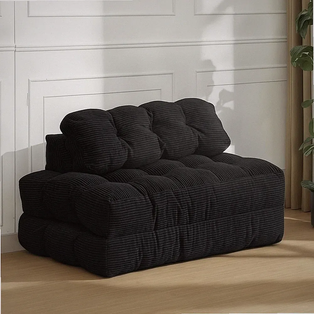 Full Folding Sofa Bed Mattress Convertible Sleeper Chair w/ Pillow Back Support