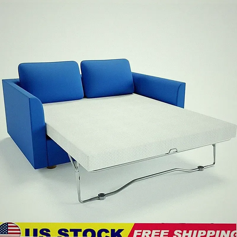 Full Size Gel Memory Foam Mattress Medium Firm Vacuum Packed Sofa Bed RV New