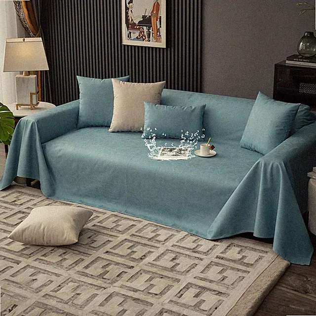 Fully Waterproof Sofa Cover Scratch Resistant Couch Non-Slip Furniture Protector