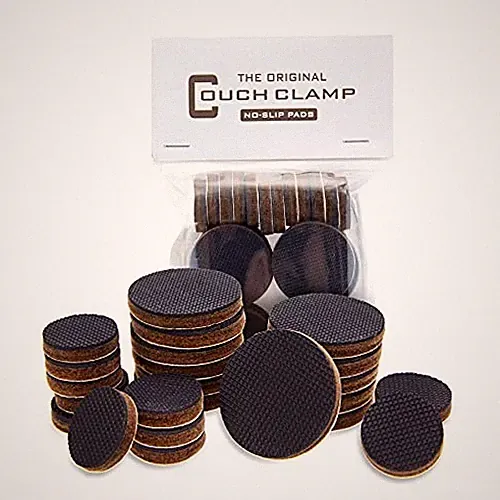 Furniture (24 Pack) - No-Slip Rubber Grips for Sectional Couches and Pads