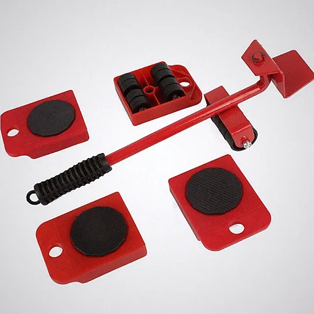 Furniture Lifter Easy to Move Slider 5 Piece Mobile Tool Set, Heavy Furniture...