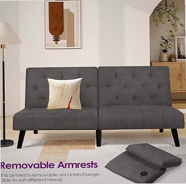 FUTON COUCH FULL SIZE WITH USB