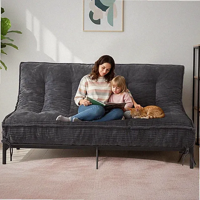 Futon Mattress, Futons Sofa Bed Sleeper Couch Bed 8 Inch,Full Size Mattress with