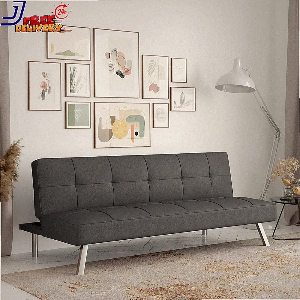 Futon Sofa Bed 66.1"Convertible Couch Sleeper Twin Size Guest Bed NEW