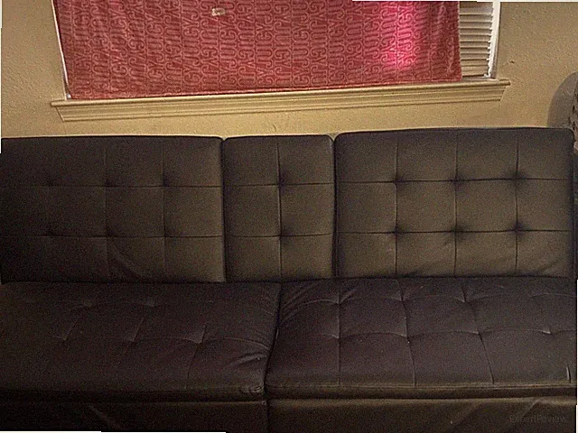 Futon Sofa Black