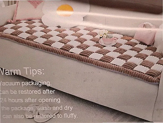 Fuzzy Couch Cover Protective Dog Couch Cover Protector Couch Blankets Pet Mat