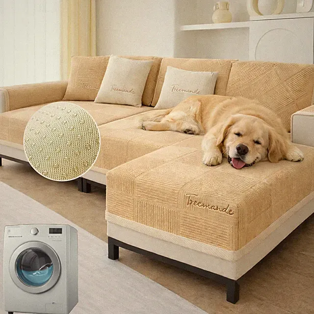 Fuzzy Pet Couch Cover Blanket, Plush Soft Sofa Cover for Sectional L Shaped C...