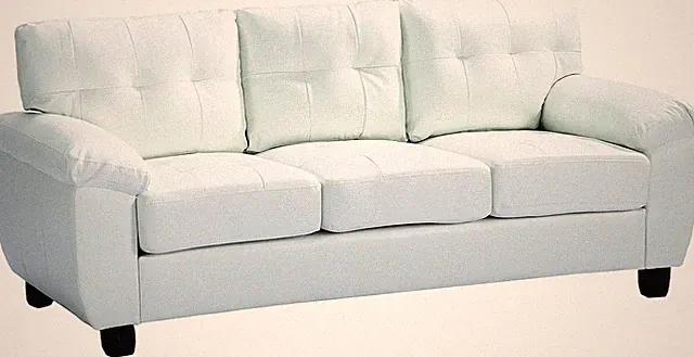 G907A-S Living Room Sofa, White