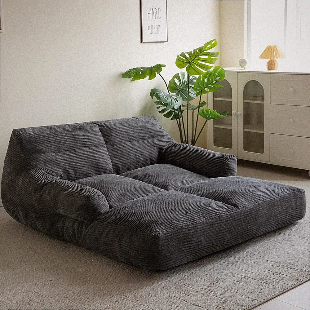 Giant Human Dog Sofa Bed Extended Large Comfy Floor Couch Pet Families Corded