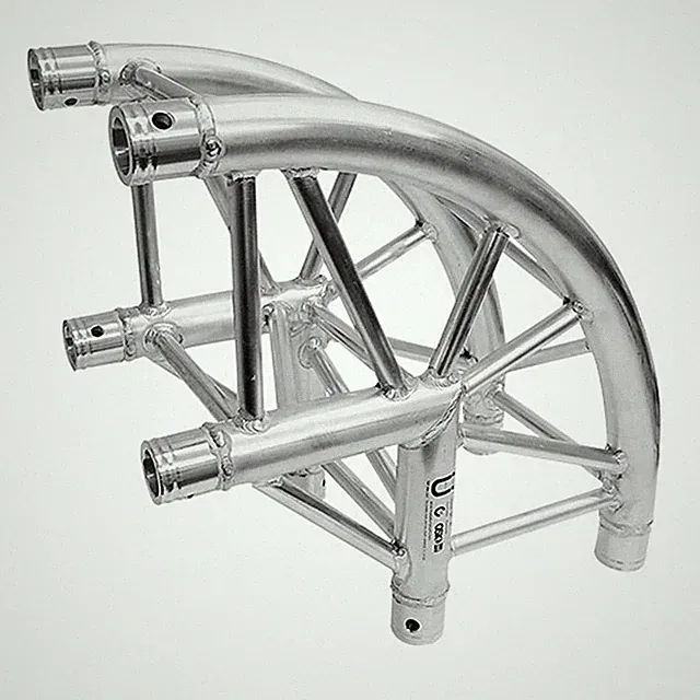 Global Truss SQ-4121-CR-L90 1.64 Rounded 2 Way 90 Degree Corner