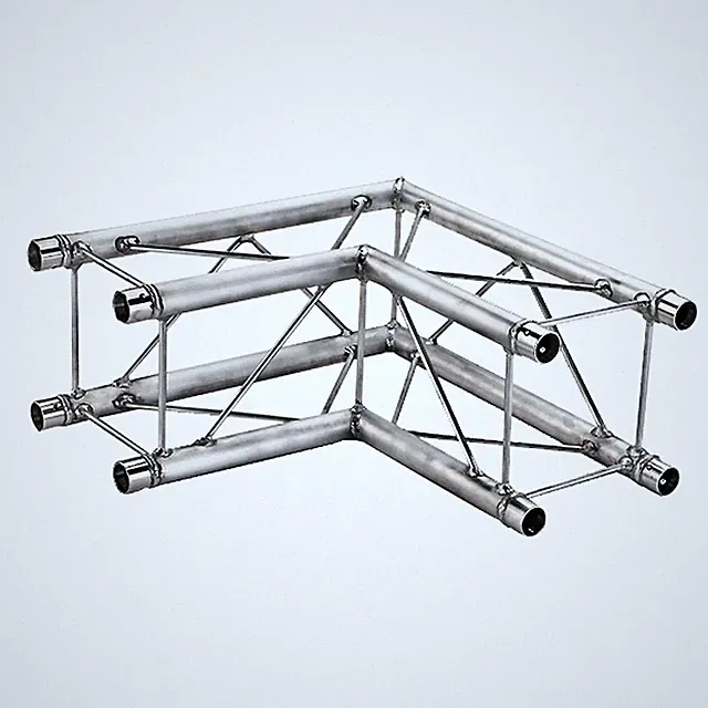 Global Truss SQ-F24-C21 1.64Ft Light Duty 2-Way 90 Degree Corner Truss Section