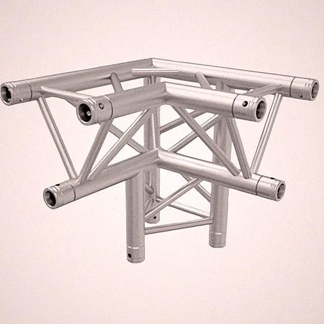 Global Truss TR-4093-DR 3-Way 90 Degree Right Truss Corner