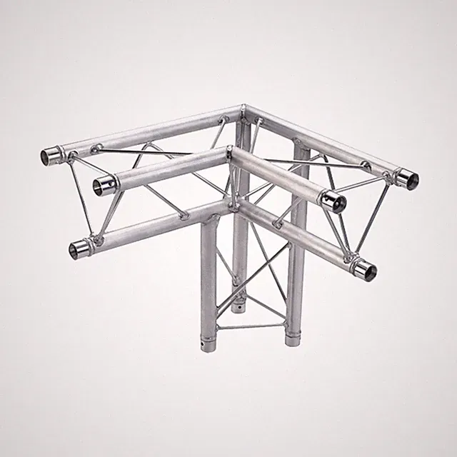 Global Truss TR-96117-34 1.64Ft 3-Way 90 Degree Left Corner Trussing Section