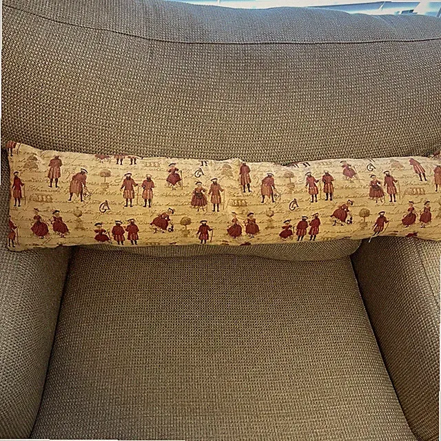 Gobelins Art Lumbar Pillow 7x33, Long Decorative Throw Pillow for Bed, Sofa