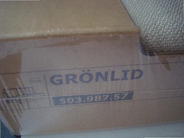 GRÖNLID Gronlid Cover for 2-seat sofa-bed section - Sporda Natural ( Tan Beige )