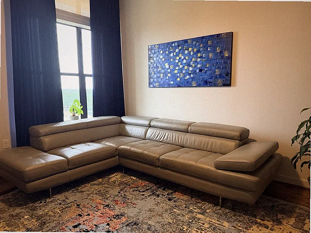 Grado High Quality Italian L-Shaped Sectional