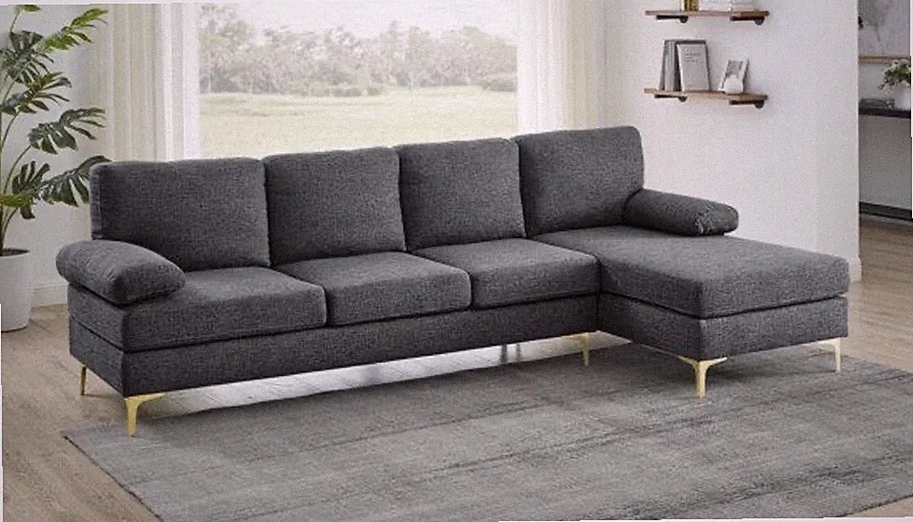 Gold Chaise