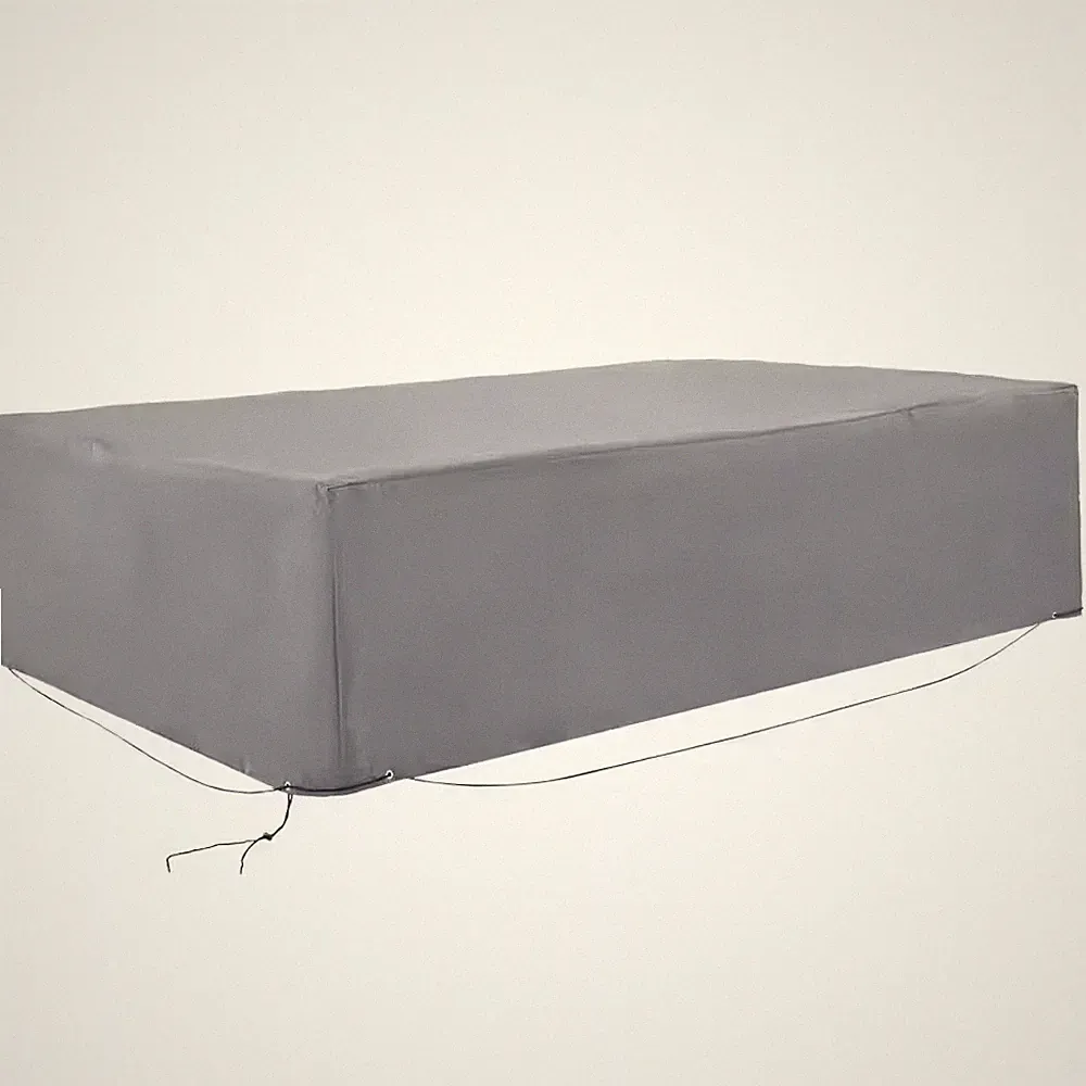 Gray Large Heavy Duty Outdoor Sectional Sofa Cover