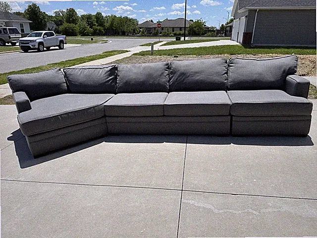 Gray Sectional Couch