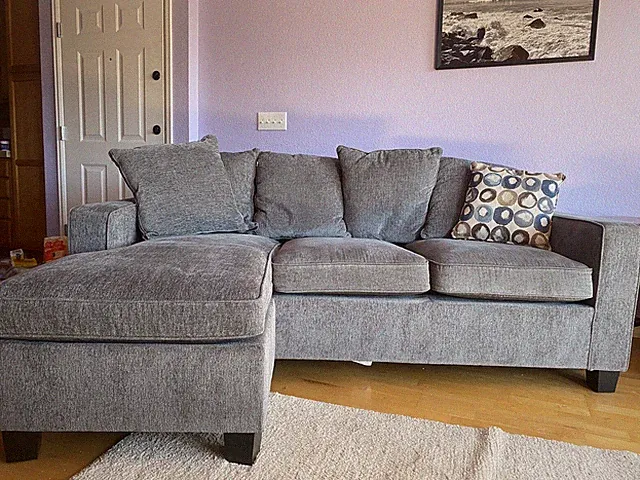 Gray Sectional Couch