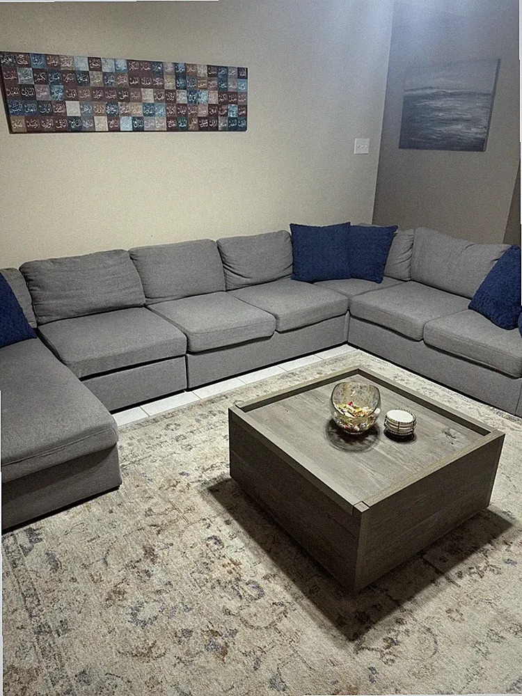 Gray Sectional Sofa