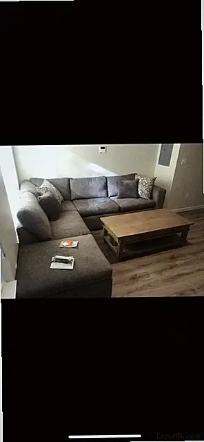 Great Deal Furniture Welsh Fabric Sectional Sofa Set - Taupe