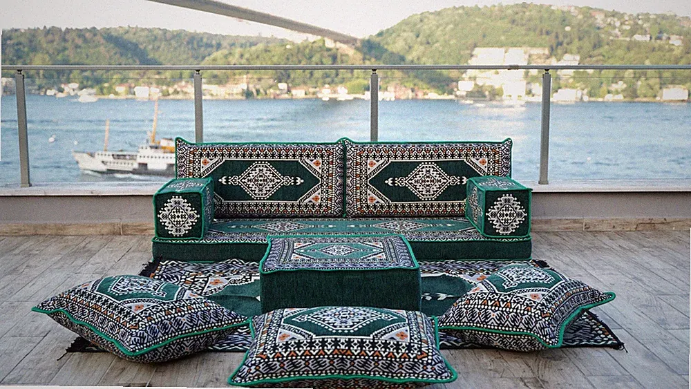 Green Floor Sofa Set, Sectional Sofas, Yoga Meditation Mat, Futon Sofa Bed, Sofa