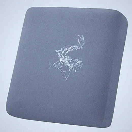 Grey Waterproof Couch Cushion Covers - Stretch Sofa Couch - 1 Piece - Small