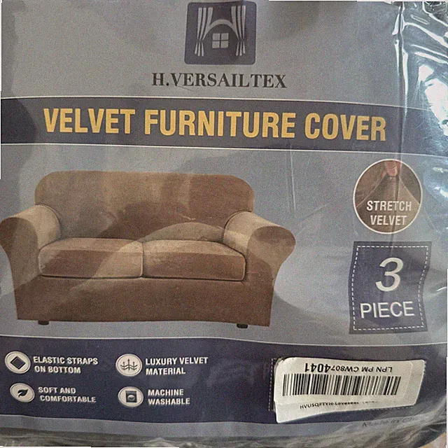 H.VERSAILTEX -3 Piece Stretch Sofa Covers for 2 Cushion Sofa ￼couch Covers