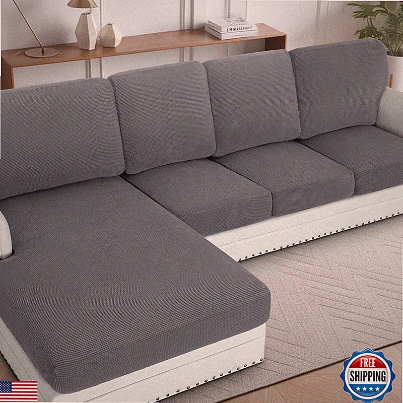 H.Versailtex Backrest Cushion Covers Sectional Couch Back Cushion Covers For