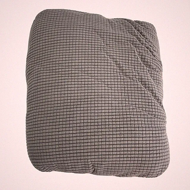 H.Versailtex Medium Sofa 3-Piece Gray NEW Slipcover Form Fit Machine Washable NE