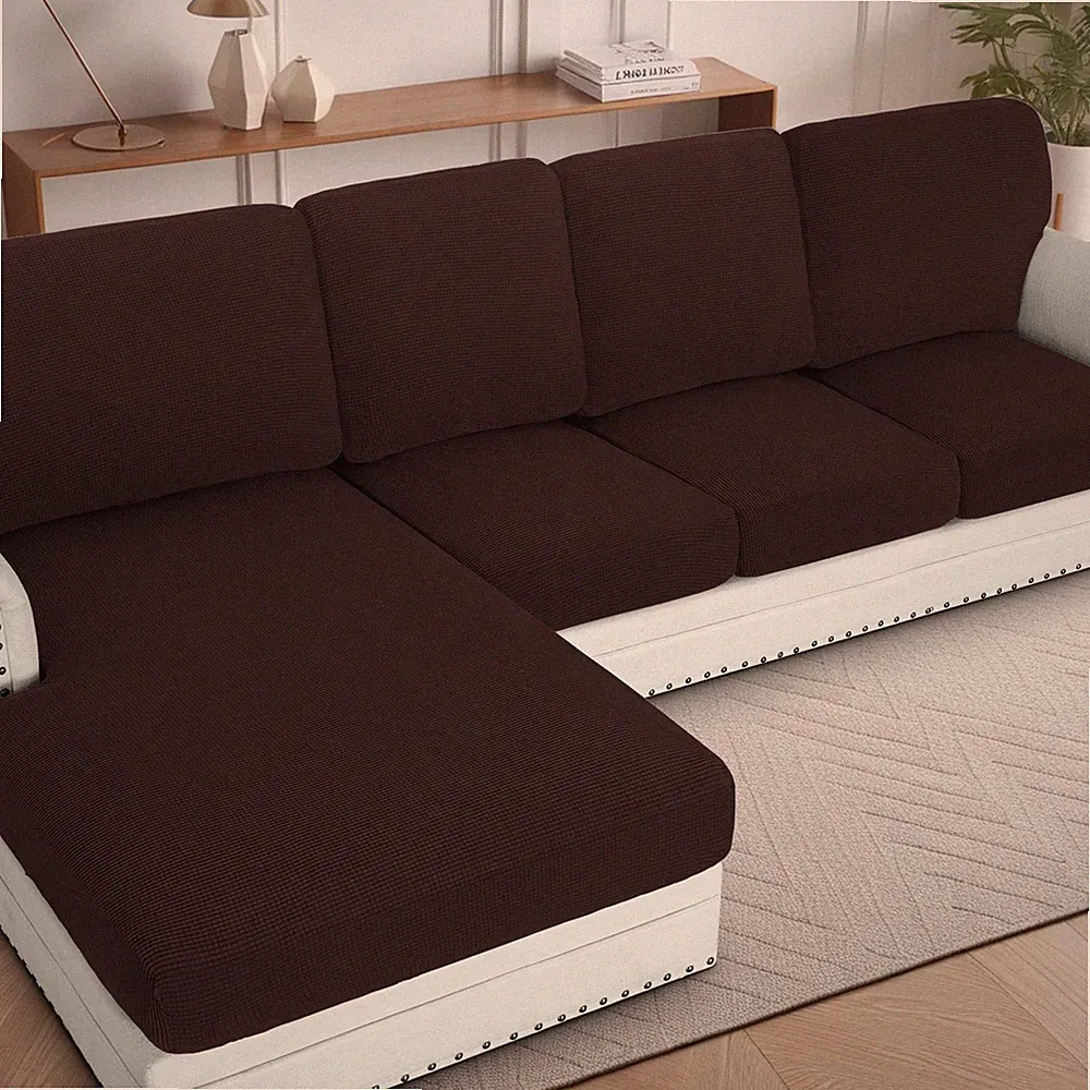H.VERSAILTEX Sectional Couch Backrest Cushion Covers - 4 Piece Global Recycled