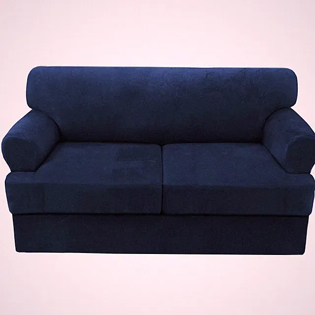 H.VERSAILTEX Sofa Cover 3 Piece T Cushion Loveseat Slipcovers Thick Velvet Couch