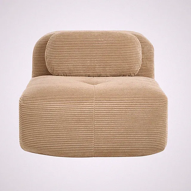 Hamlet LSF&RSF Corner Sofa W/Pillows Corduroy- Camel