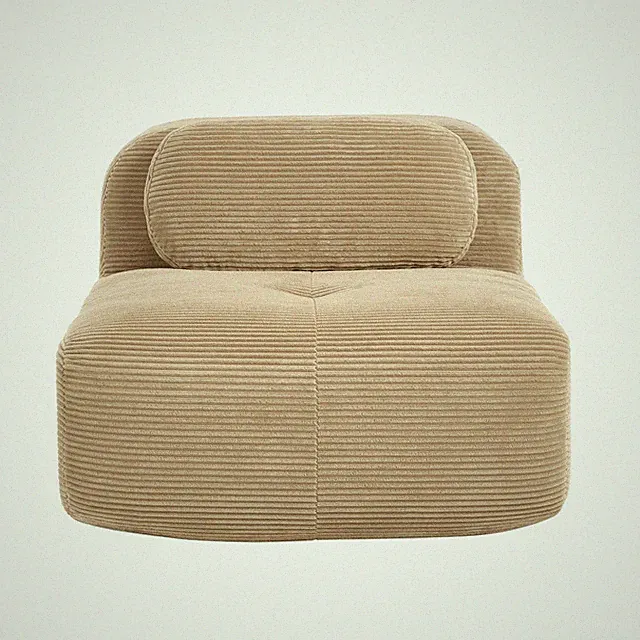 Hamlet LSF&RSF Corner Sofa W/Pillows Corduroy- Camel