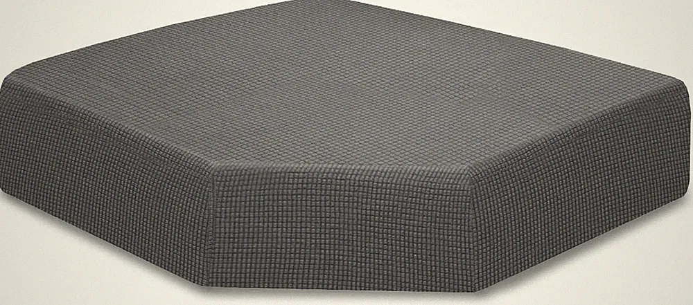 Hard to Find Corner Cushion Cover Sectional Sofa Slipcover Stretch Gray USA