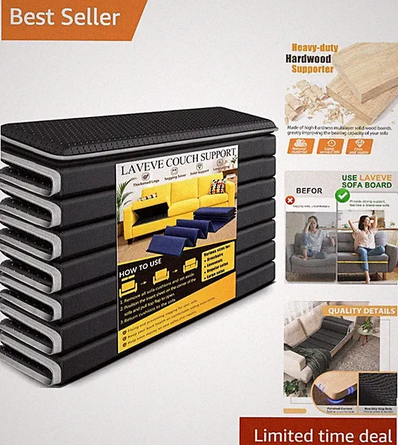 Heavy Duty Couch Cushion Support Board 21.5''x48'' - Restore Your Sofa's Comfort