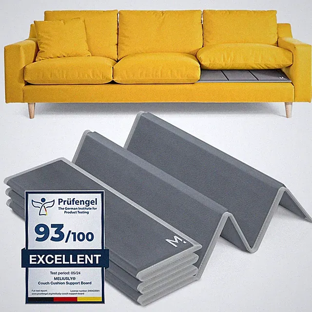 Heavy Duty Couch Cushion Support Board for Sagging Seats (24x72)